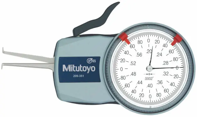 SK0505430-US20260702-105043-0 Mitutoyo 209-351 Internal Imperial Dial Caliper Gage 0.2 to 0.6 in Graduations 0.0002 in - Image 1