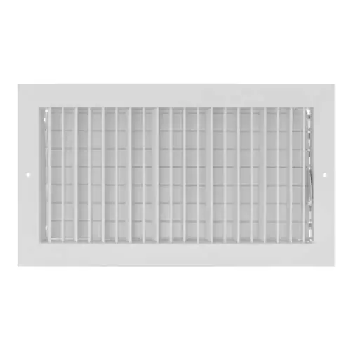 Hart & Cooley 75025 16 x 8 White Commercial Supply Register