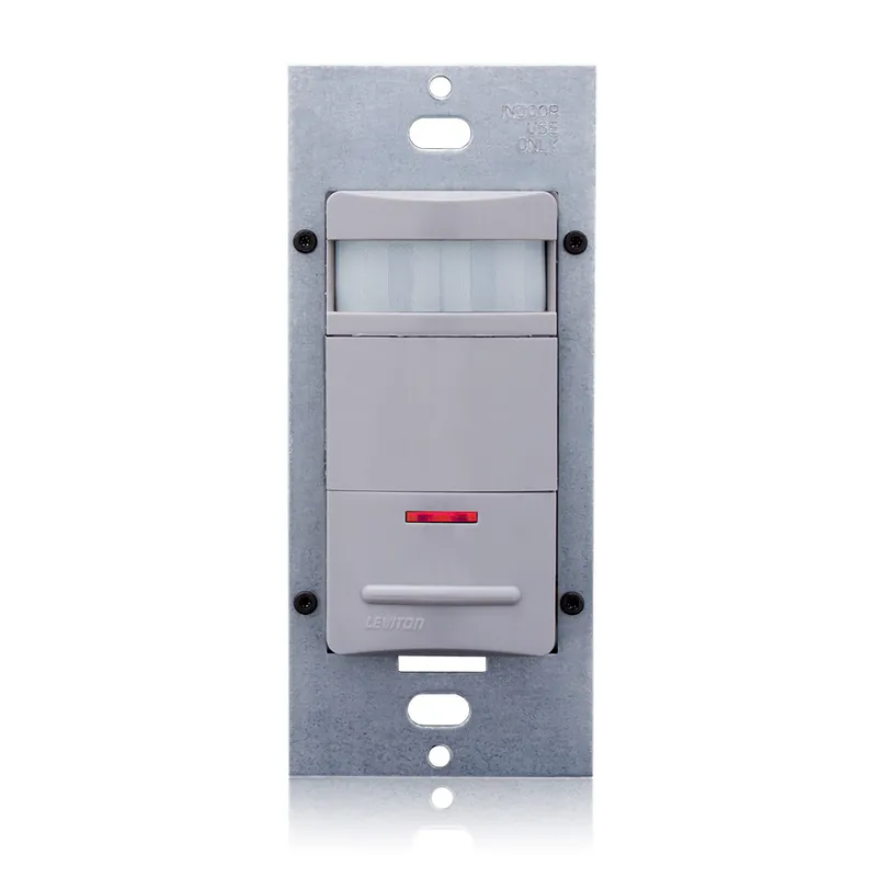 Leviton ODS10-IDG Decora Occupancy Sensor 180 Degree 2100 sq-ft Coverage