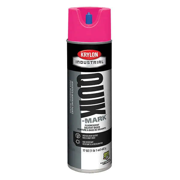 Krylon S03622 Quik-Mark Inverted Marking Paint Solvent Based (20 oz Aerosol) Replacement MPN