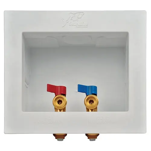 SK0505650-US20260702-105043-0 SharkBite 25098 SB Washing Machine Outlet Box WP - Image 1