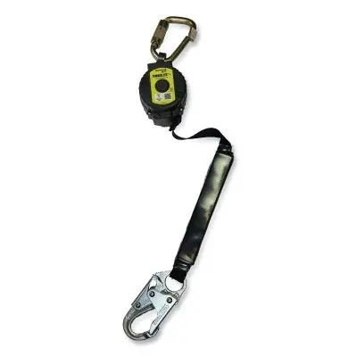 Honeywell MTL-OHW1-07/11FT Turbolite+ Fall Limiter Vectran 11 ft Carabiner 420 lb Locking Snap Hook