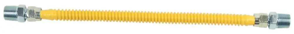 SK0505701-US20260702-105043-0 BrassCraft CSSL44-12 ProCoat 1/2 in. MIP x 1/2 in. MIP x 12 in. Gas Connector - Image 1