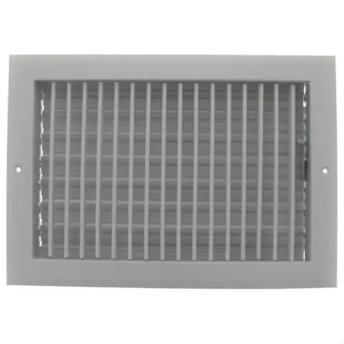 Hart & Cooley 22453 A618MS 12 x 8 White Sidewall/Ceiling Register