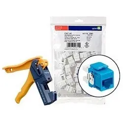 Leviton 5G110-JL5 UTP Connector Cat 5E 0.63 Width x 1.21 Depth x 0.88 Height Replacement MPN