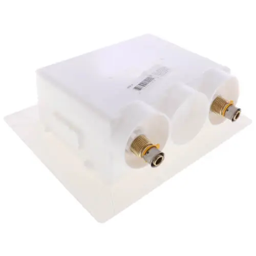 SK0505805-US20260702-105043-0 Viega 97008 Fire-Rated Washing Machine Outlet Box with Water Hammer Arrestors - 1/2 PEX Press (Lead-Free) - Image 1
