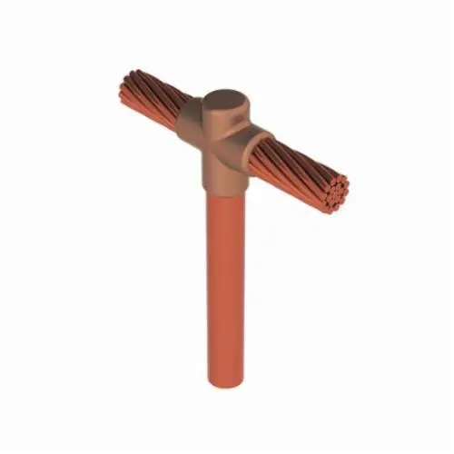 SK0505893-US20260702-105043-0 Erico GTC162G Type GT Standard Weld Metal Mold, 2/0 AWG Conductor, 5/8 in Rod, Cable to Ground Rod/Other Round - Image 1