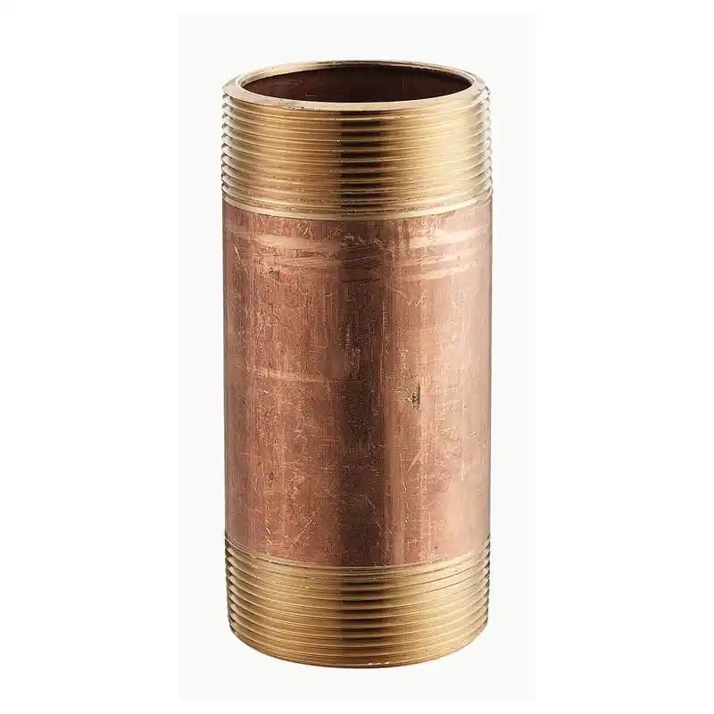 Merit Brass 2040-500 Pipe Nipple 2-1/2 in x 5 in L MNPT SCH 40/STD