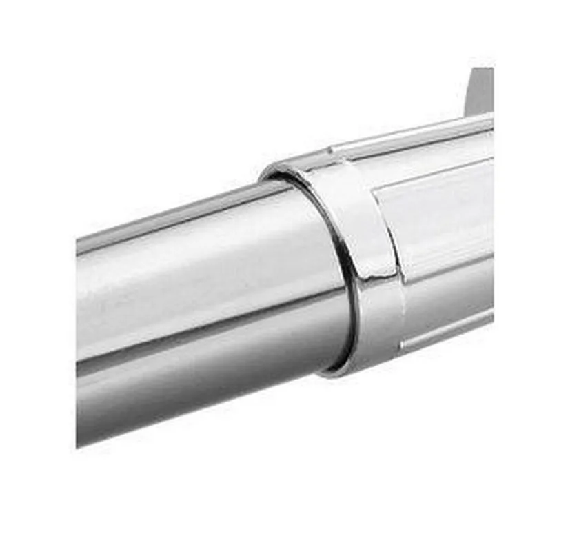 SK0506095-US20260702-105043-0 Moen 2-100-6A Donner Shower Rod in Polished Chrome - Image 1