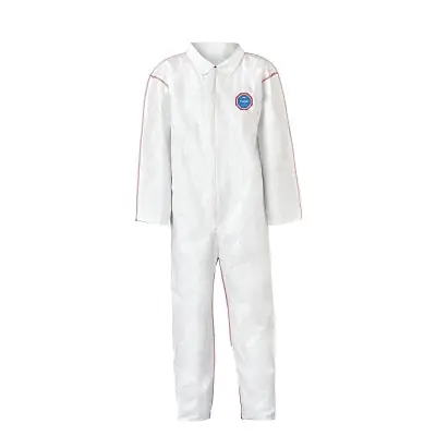 SK0506587-US20260702-105043-0 DuPont ST120SWH5X002500 Tyvek 400 SFR Coverall Open Wrist/Ankle 5X - Image 1
