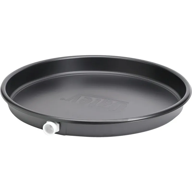 Oatey 34058 Water Heater Drain Pan 24 In. Dia. with 1 to 1-1/2 PVC Adaptor