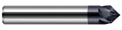 Harvey Tool 888816-C3 Chamfer Cutter, 1/4 In Dia Cutter Head, 120 Deg Included Angle, 2-1/2 In OAL