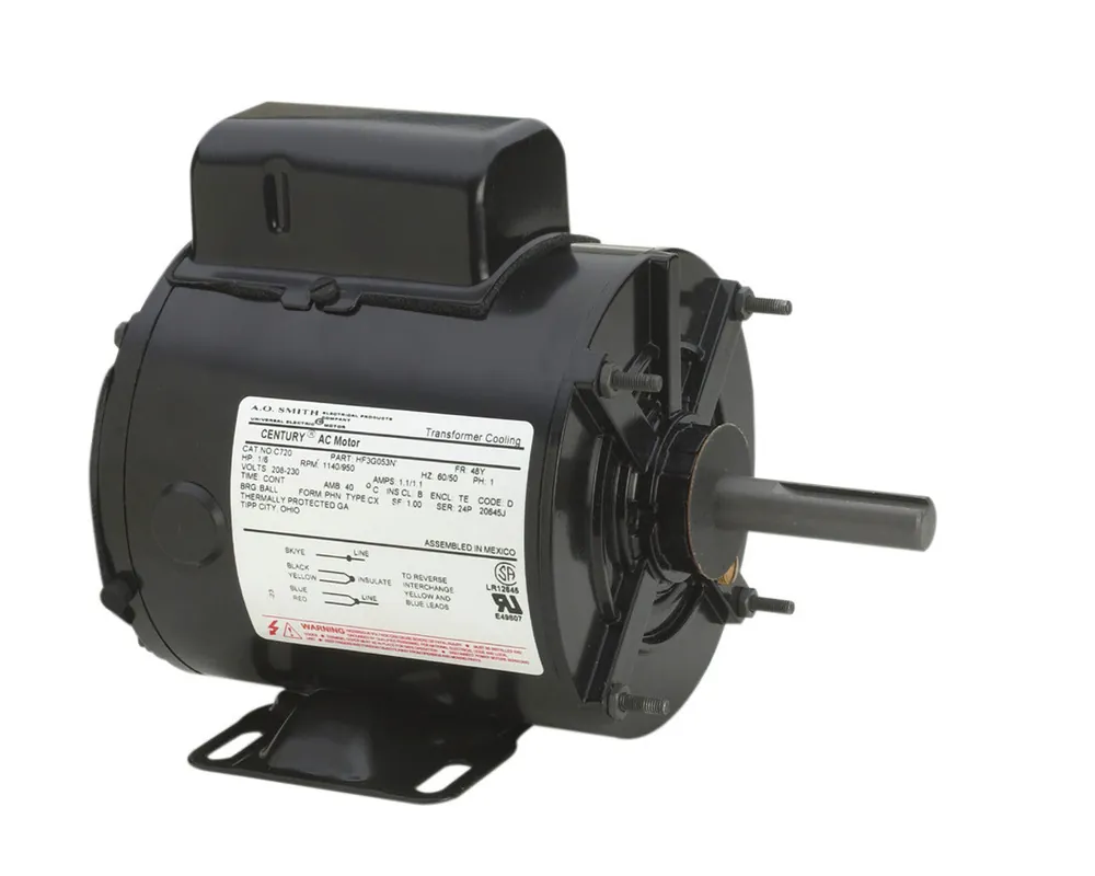 SK0507155-US20260702-105043-0 Century UC723V1A Transformer Cooling Motor 1/3 HP 48Y - Image 1