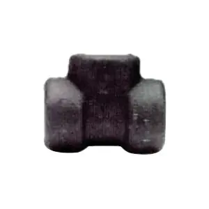 Bonney Forge 28020 Class 3000 SCH 160 Forged Carbon Steel Tee 3/4 in FNPT