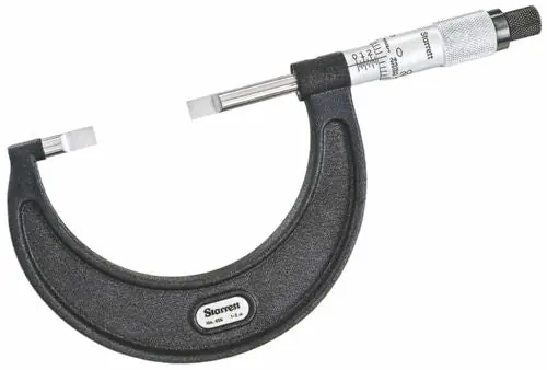 SK0507399-US20260702-105043-0 Starrett 52501 STR 1-2 Blade Mic .001 .030X5/16 W/Speeder 486P-2 - Image 1