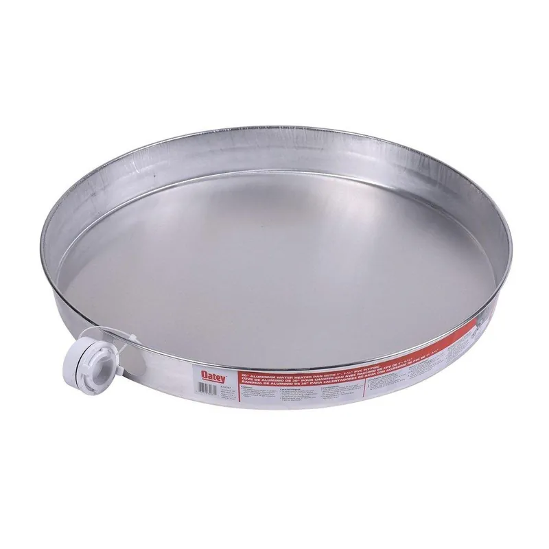 Oatey 34081 20 in. Aluminum Water Heater Pan