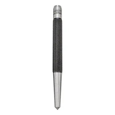 L.S. Starrett 50487 Center Punches w/Round Shank, 5 in, 1/4 in tip