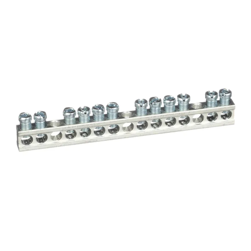 SK0508130-US20260702-105043-0 Square D PK12GTA 4.7 Inch 14 to 12/12 to 10 AWG Copper/Aluminum 12-Terminal Load Center Ground Bar Kit - Image 1