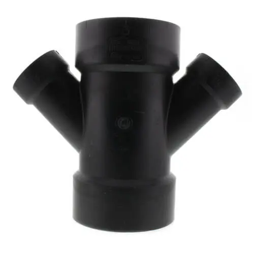 SK0508146-US20260702-105043-0 Nibco I265850 5834R 3X3X11/2X11/2 HUB 45 DBLE WYE ABS - Image 1