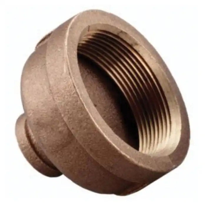 SK0508406-US20260702-105043-0 Merit Brass X112-4840 Pipe Reducer Coupling 3 x 2-1/2 in FNPT - Image 1