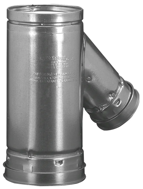 SK0508432-US20260702-105043-0 Hart & Cooley 19511 B-Vent Wye 5 x 4 x 4 Steel / Aluminum Replacement MPN - Image 1