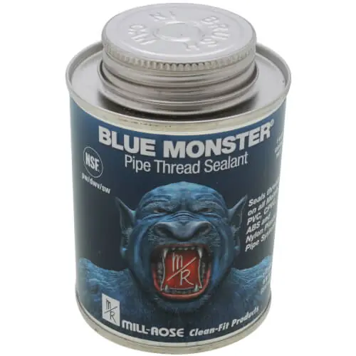 Blue Monster 76011 Heavy-Duty Industrial Grade Thread Sealant (8 oz.)