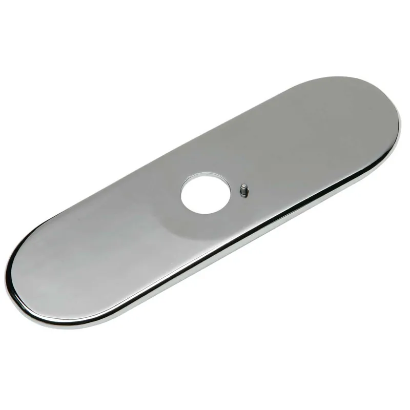 Chicago Faucets 240.628.21.1 8 in. Cover Plate Assembly Polished Chrome
