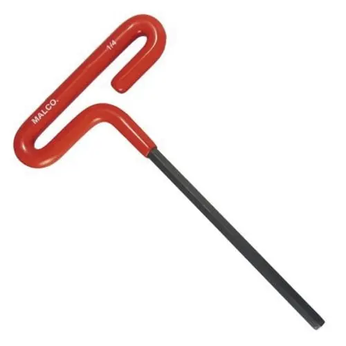 SK0509845-US20260702-105043-0 Malco WT6SG T-Handle Hex Key Set, 6, 8-PIECE - Image 1