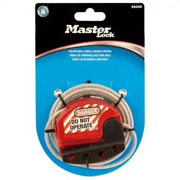 SK0509871-US20260702-105043-0 Master Lock S806D Adjustable Cable Lockout - Image 1