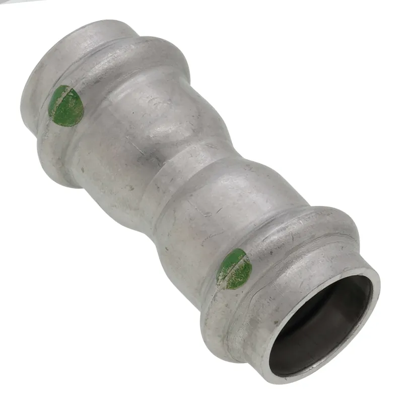 SK0509896-US20260702-105043-0 Viega 80290 2 ProPress 316 Stainless Steel Coupling w/ EPDM Seal - Image 1