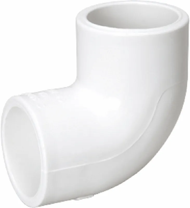 SK0509966-US20260702-105043-0 Mueller 406-025 PVC 90 Degree Elbow, 2-1/2 Soc Schedule 40 - Image 1