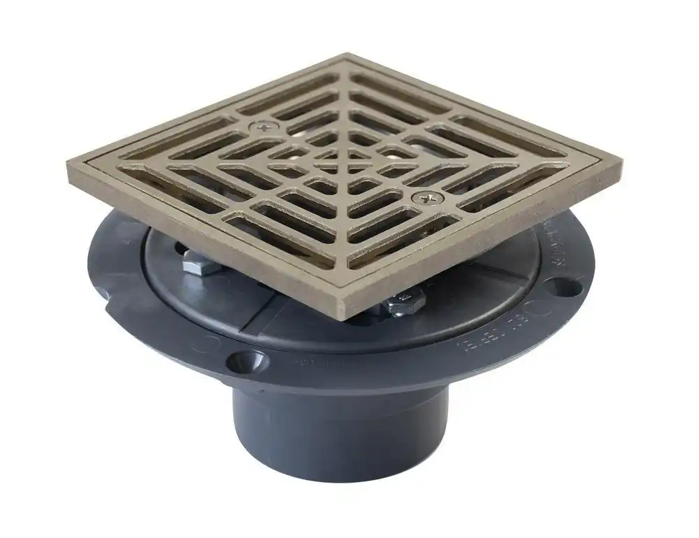 SK0510017-US20260702-105043-0 Sioux Chief 821-200PNQ 821 Series 2 in. Hub Plastic Nickel Bronze Shower Drain - Image 1