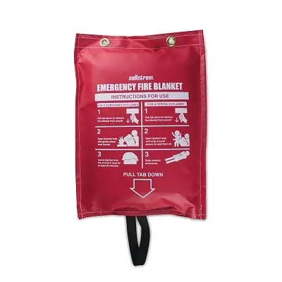 SK0510035-US20260702-105043-0 Sellstrom S97450 100% Fiberglass High Temp Blanket 5 ft x 6 ft Replacement MPN - Image 1