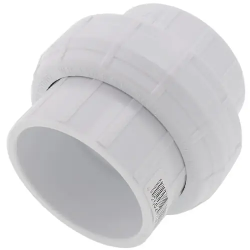SK0510075-US20260702-105043-0 Lasco 457020 2 PVC Sch 40 Socket Union w Buna-N O-ring - Image 1