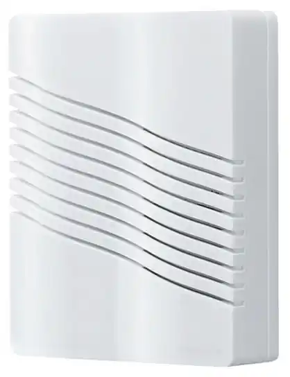 Broan-NuTone LA226WH Wireless Door Chime Kit Adjustable Loudness 6 x 7-5/8 x 2-1/4 Inch
