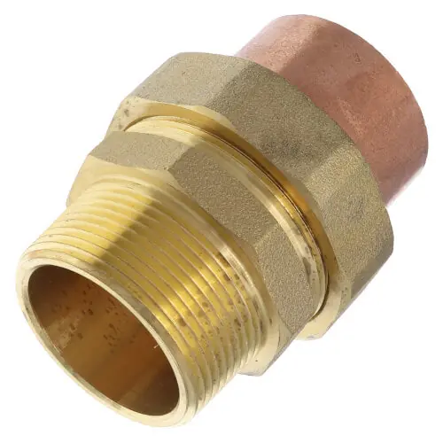 Everflow CCMU0112-NL 1-1/2 C X M Lead Free Copper Union