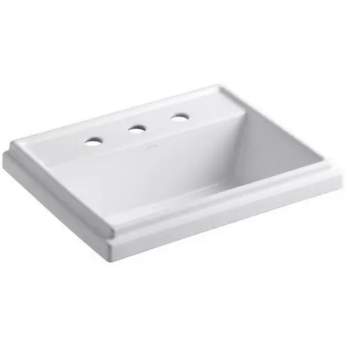 SK0510611-US20260702-105043-0 Kohler K-2991-8-0 Kohler Tresham 1-Basin Vitreous China Self-Rimming Countertop Lavatory 21-13/16 inch x 16-9/16 inch Replacement MPN - Image 1