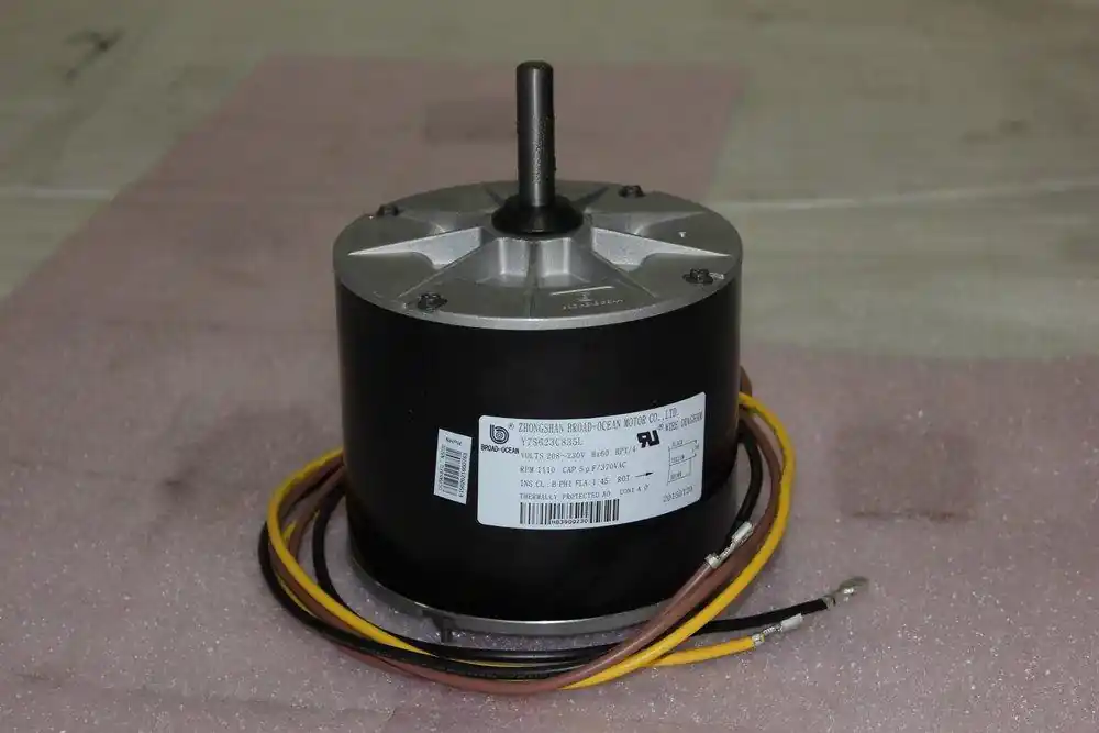 International Comfort Products 1185924 1/4 hp 1100 RPM 230V Single Phase Condenser Motor