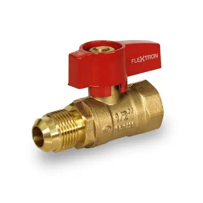Everflow FTGV-58R34F 5/8 Flare x 3/4 FIP Gas Ball Valve