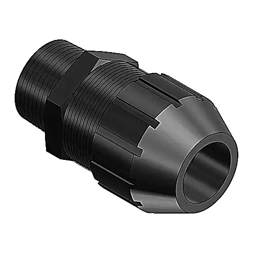 SK0511126-US20260702-105043-0 ABB 2677 Thomas & Betts 1 Inch Size Liquidtight Strain Relief Cord Connector - Image 1