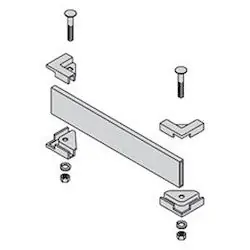 SK0511271-US20260702-105043-0 B-Line SB210518FB RUNWAY TERMINATION KIT, 1-1/2 TUBE, FOR 18W RUNWAY - Image 1