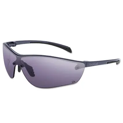 SK0511415-US20260702-105043-0 Bolle Safety 40238 SILIUM+ Series Safety Glasses Smoke Lens Platinum Anti-Fog/Anti-Scratch - Image 1