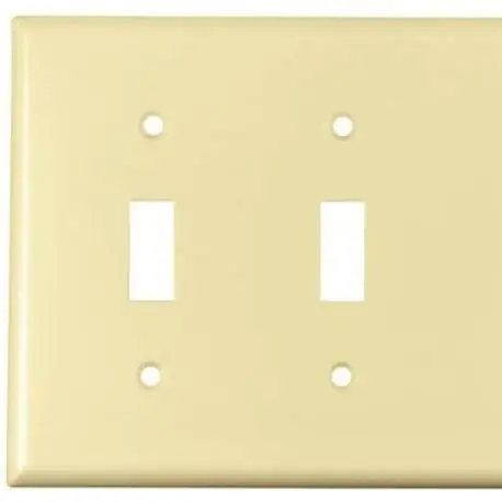 SK0511534-US20260702-105043-0 Crouse-Hinds 2039V-BOX EWD 2039V-BOX Wallplate 2G Toggle T - Image 1