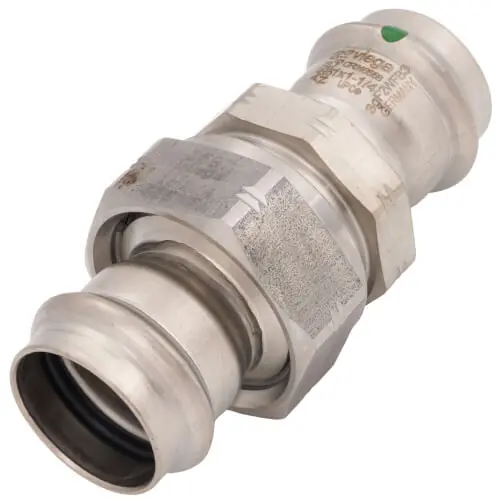 SK0511557-US20260702-105043-0 Viega 81015 1 ProPress 316 Stainless Steel Union - Image 1