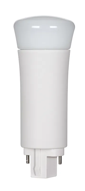 Satco S9863 9 Watt LED PL 2-Pin 3500K 850 Lumens G24d base