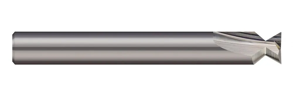 Harvey Tool 64604 HAR 1/16x1/8x1.5 40DEG 2F CARB D/T CUTTER R.005 LOC=.040