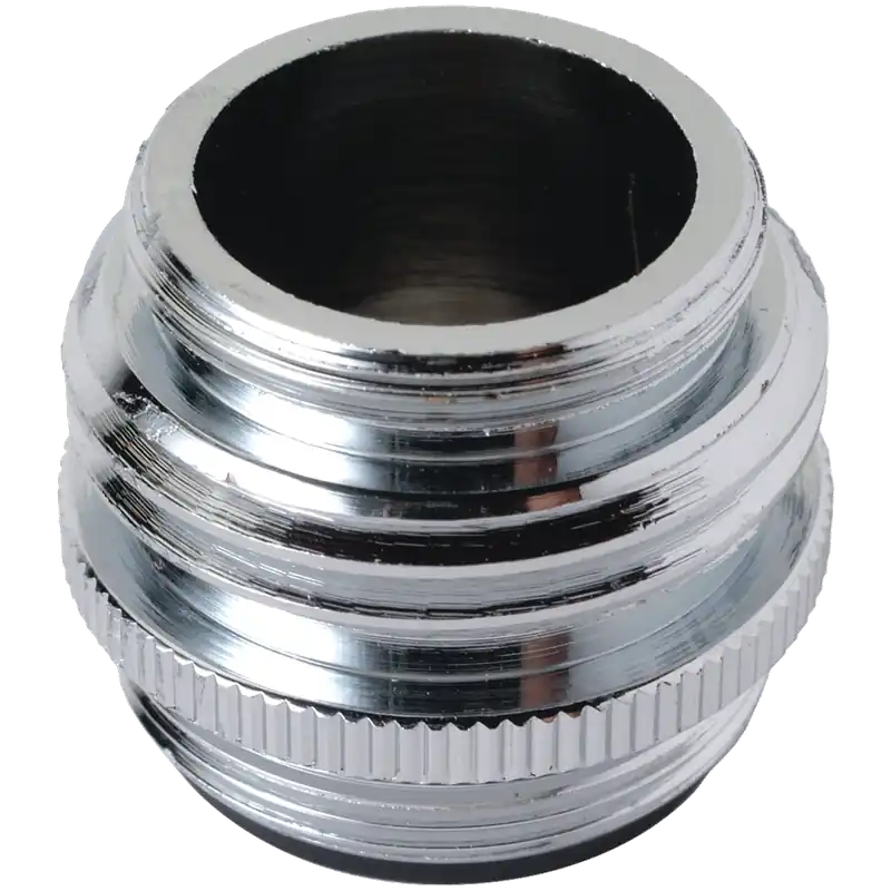 Brasscraft SF0018X Dual Thread Chrome Aerator Adaptor w/ Washer