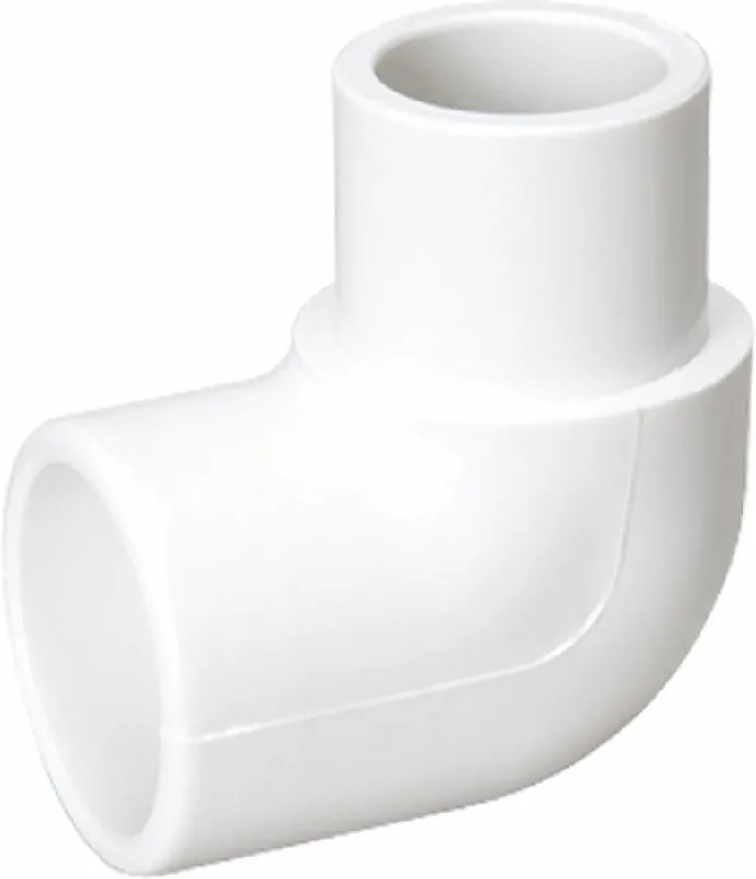 Mueller 409-020 PVC 90 Degree Elbow, 2 Spgt x Soc Street Schedule 40
