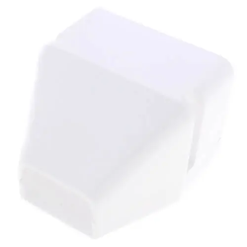 SK0512404-US20260702-105043-0 DiversiTech 230-DE4W 4 SpeediChannel Duct End (White) - Image 1