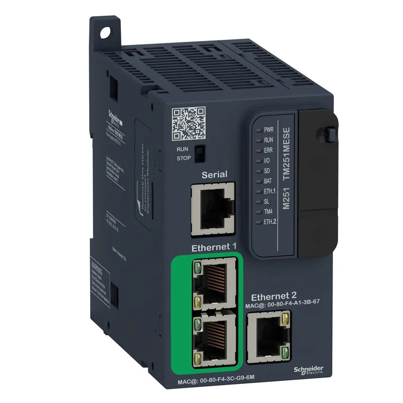 SK0512420-US20260702-105043-0 Schneider Electric TM251MESE SQD TM251MESE logic controller, Mod 24V DC (1 each) Replacement MPN - Image 1